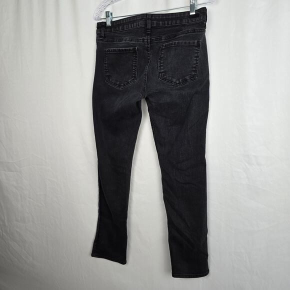 Kut from the Kloth Catherine Boyfriend Jeans Women's 6 Black - Picture 10 of 16